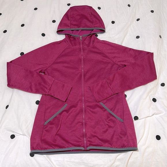 Hanes Sport Performance Fleece Full Zip-Up Jacket - Picture 4 of 14